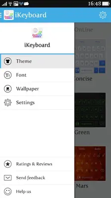 iKeyboard android App screenshot 0