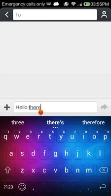 iKeyboard android App screenshot 1